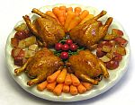 Kiva Atkinson Rock Cornish Hen Platter
